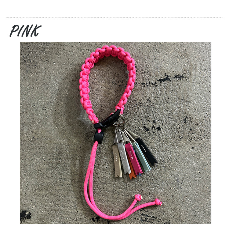 cheek drink code charm ドリンクホルダー バッグチャーム パラコード