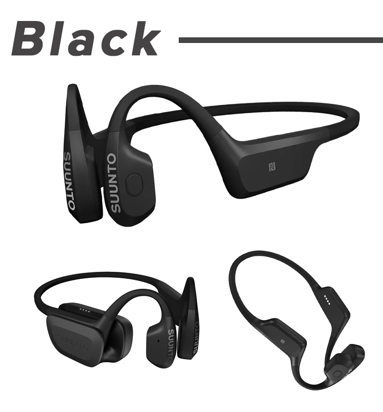 SUUNTO（スント） SUUNTO AQUA 骨伝導イヤホン 防水 IP68 オープン