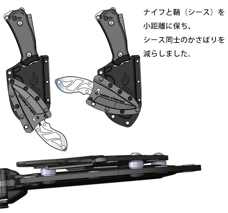 アウトドアマンが欲しくなるタフな多機能ナイフセット