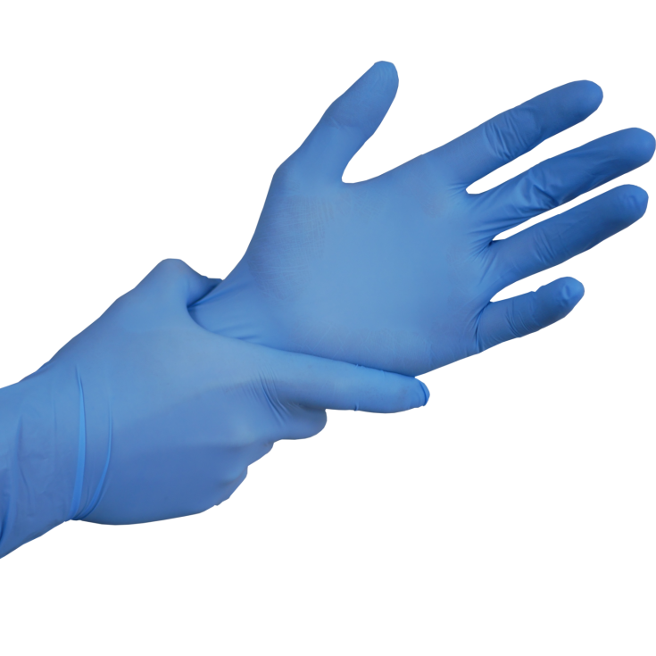 ニトリルディスポ手袋 パウダーフリー 食品衛生法適合 100入り 50双組