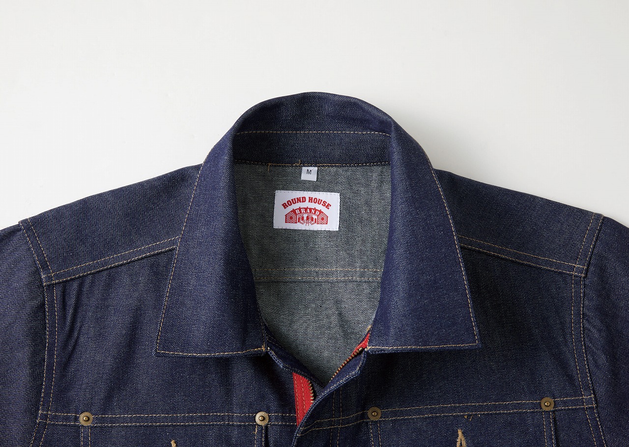 ROUND HOUSE（ラウンドハウス） 日本製 10oz デニムカバーオール