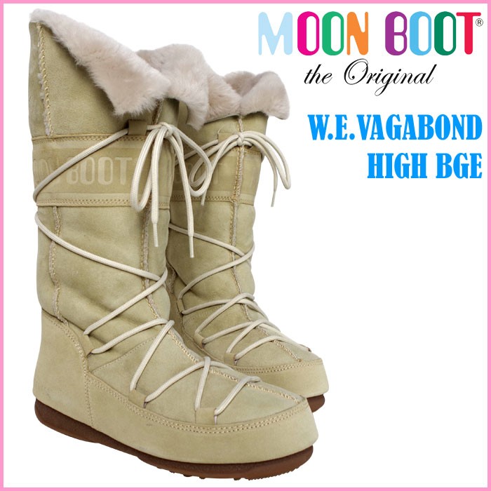 テクニカ ムーンブーツ MOON BOOT W.E.VAGABOND HIGH BGE レディース