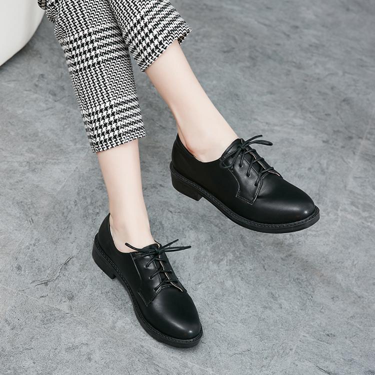 オックスフォード レースアップシューズ ローファー レディース おじ靴