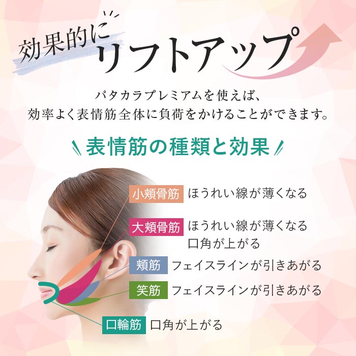 パタカラ。口輪筋・表情筋トレーニング。顔の美容(たるみ等)。未使用品