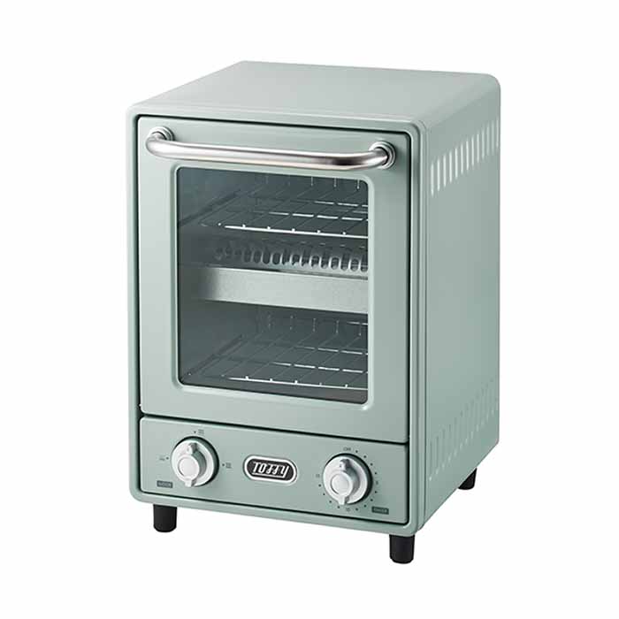 Toffy トフィー オーブントースター / K-TS4-AW K-TS4-PA K-TS4-AR 送料無料 省スペース コンパクト 庫内温度調整器付 レシピブック付 | Toffy | 02