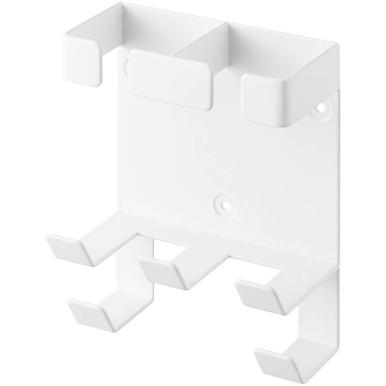 tower 山崎実業 ウォールヘアーアイロンホルダー タワー ダブル 石こう