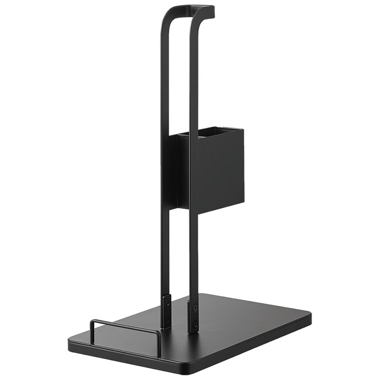 tower 山崎実業 スティッククリーナー紙パック&充電器収納スタンド