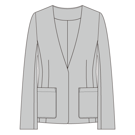ジャケット・コートの型紙