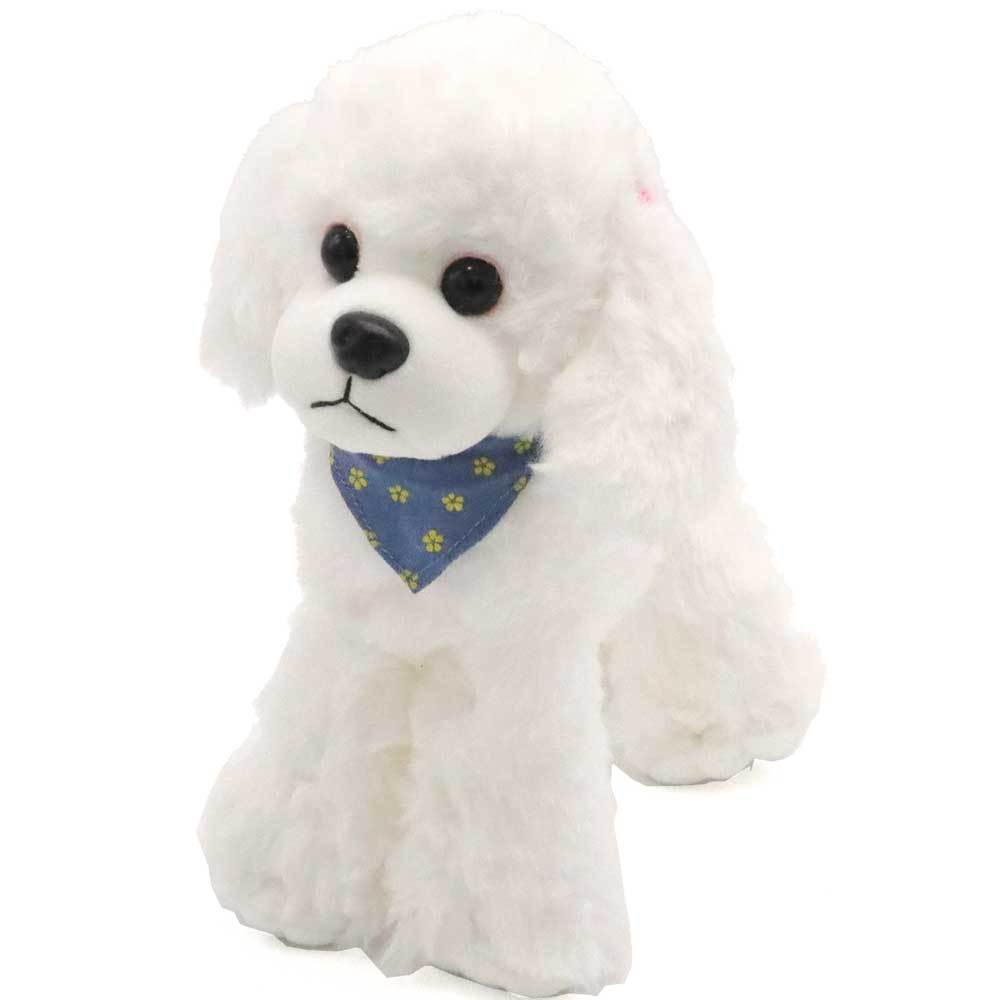 Heart Angel ぬいぐるみ 犬 おすわり プードル 子供 ふわふわ