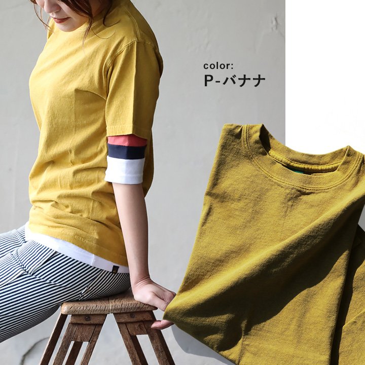 Good On グッドオン tシャツ 半袖 メンズ レディース 日本製 綿100％ USA コットン 無地 経年変化 しっかり 丈夫 パティ (メール便50) | PATY | 05