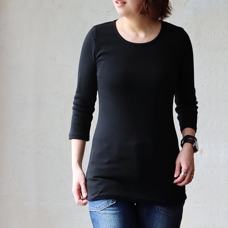 カットソー(長袖/七分) layered tops marai（マーライ） カットソー レディース 七分袖 シャツ プルオーバー