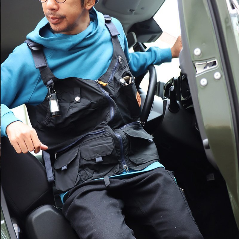 PATY GRN OUTDOOR ジーアルエヌアウトドア ベスト メンズ レディース