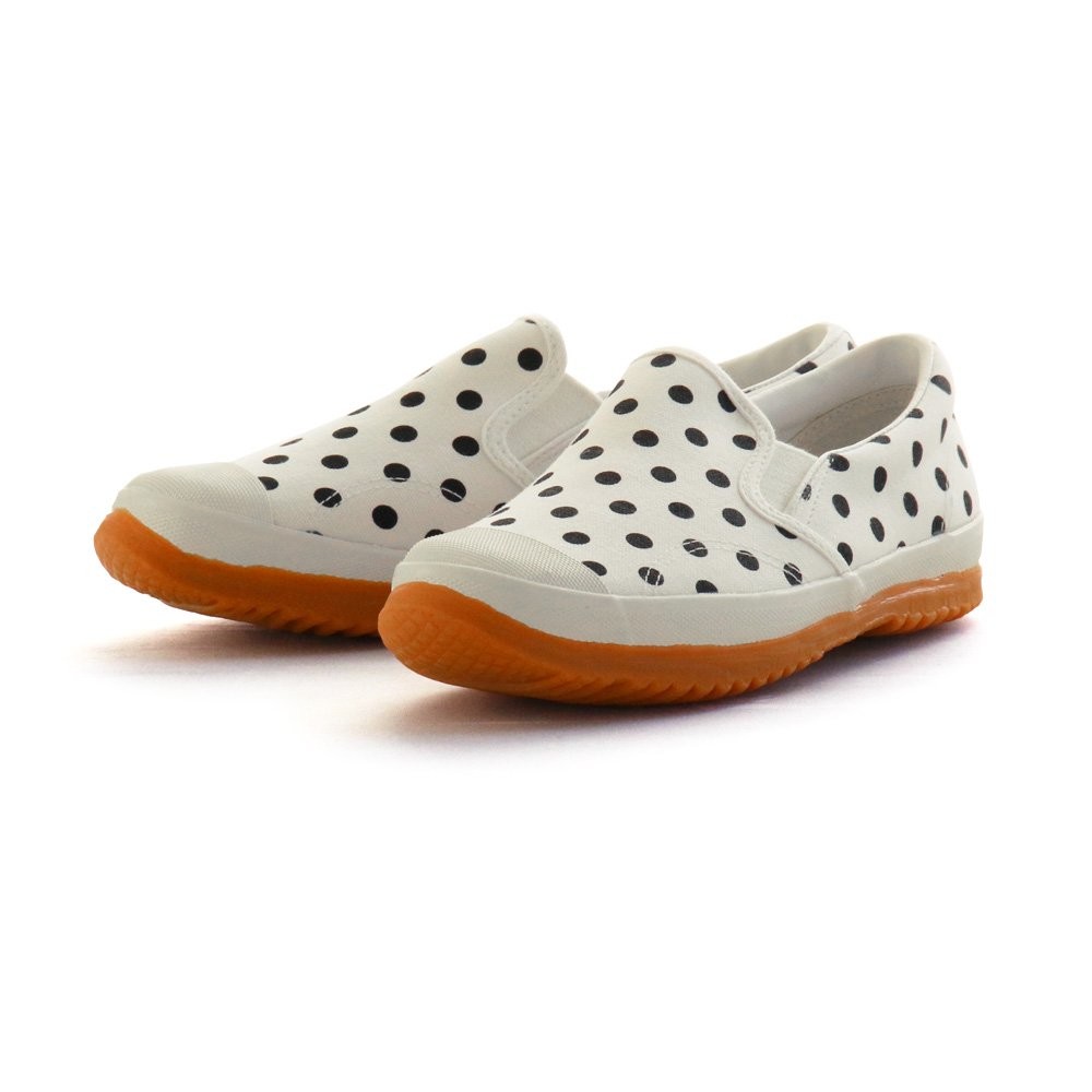 スニーカー スリッポン シューズ 靴 ドット 水玉 ワーキング カジュアル ラウンドトゥ トゥガード メンズ レディース Torasan Bis Paty 通販 Paypayモール