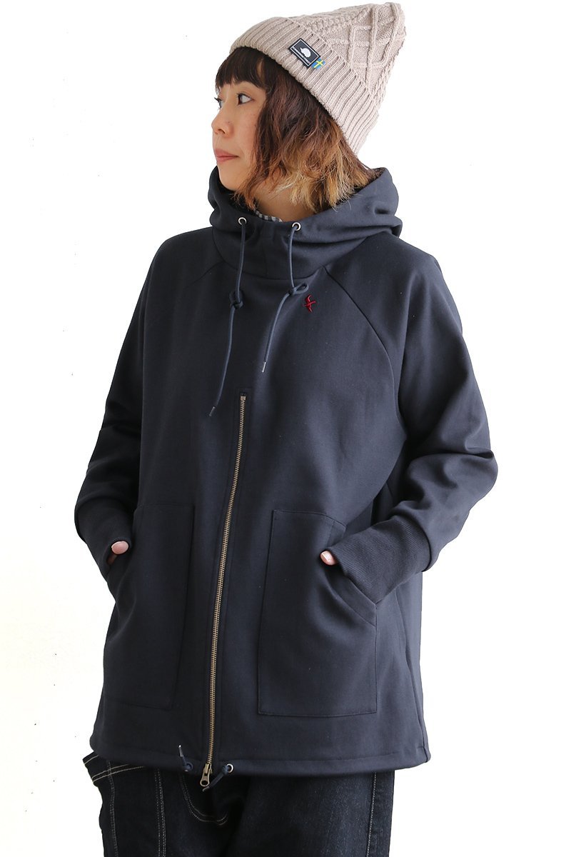 パーカー プルオーバー プルパーカー 長袖 ロングリブ Aライン 下開き ジップ ポケット メンズ レディース Sail Paty 通販 Paypayモール