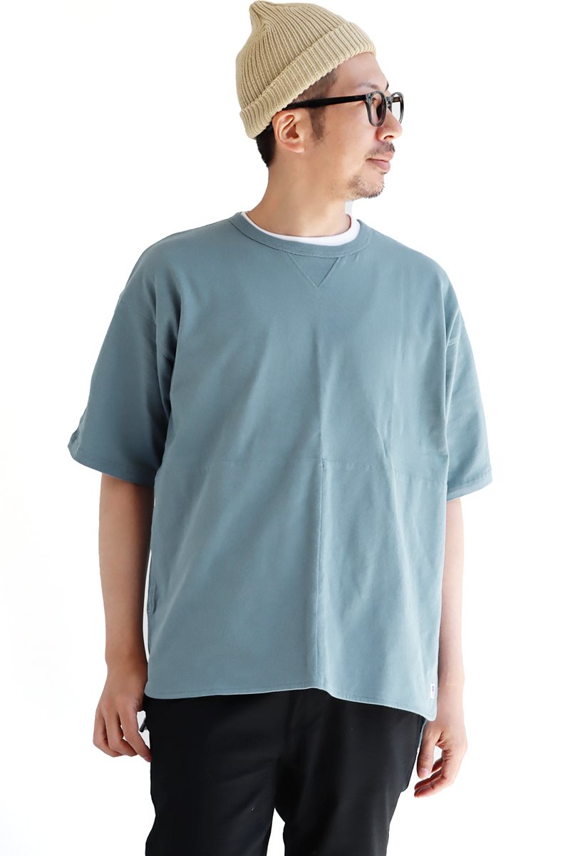 卓越 Tシャツ レディース メンズ 半袖 ゆるtシャツ Usaコットン 綿100 ロング丈 ポケット付き サイドスリット ガゼット Grn Paty3 9円 Aynaelda Com