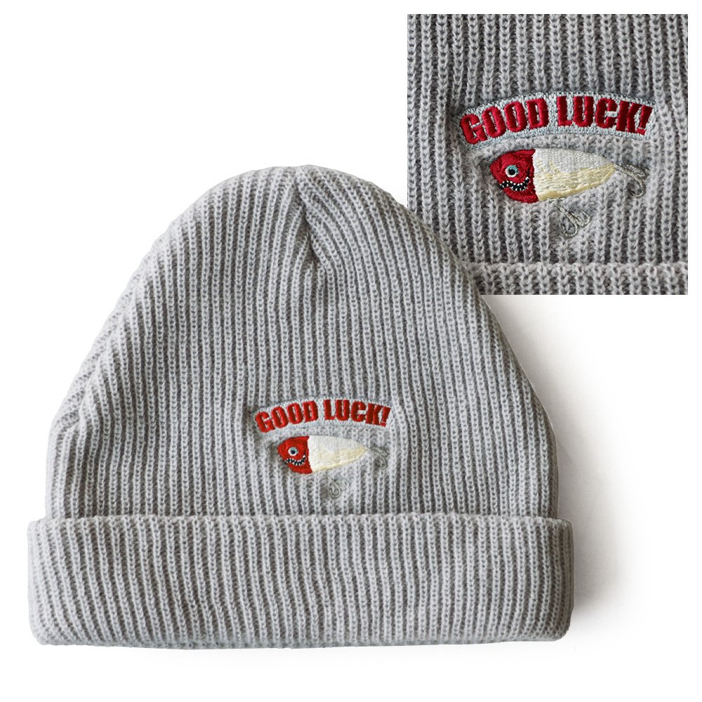 ニットワッチ ニット帽 ニットキャップ キャップ 刺しゅう レスラー おじさん 猫 カジュアル Master3 最新デザインの アクリル ルアー 850円 Gym