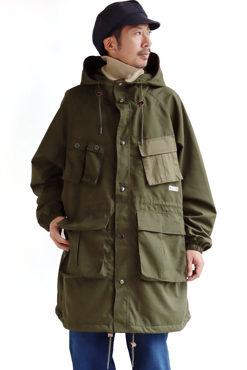 [未使用]HODOLIRION（ロドリリオン）マウンテンコート RhodolirioN ロドリリオン キルティング ビッグ カラー Aラインコート