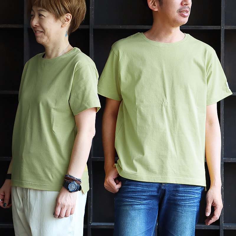 tシャツ 半袖 ユニセックス すっきり しっかり 丈夫 柔らか 軽い 綿100 コットン ワンポイント ワッペン ティーシャツ クルーネック SAIL セイル パティ | PATY | 03