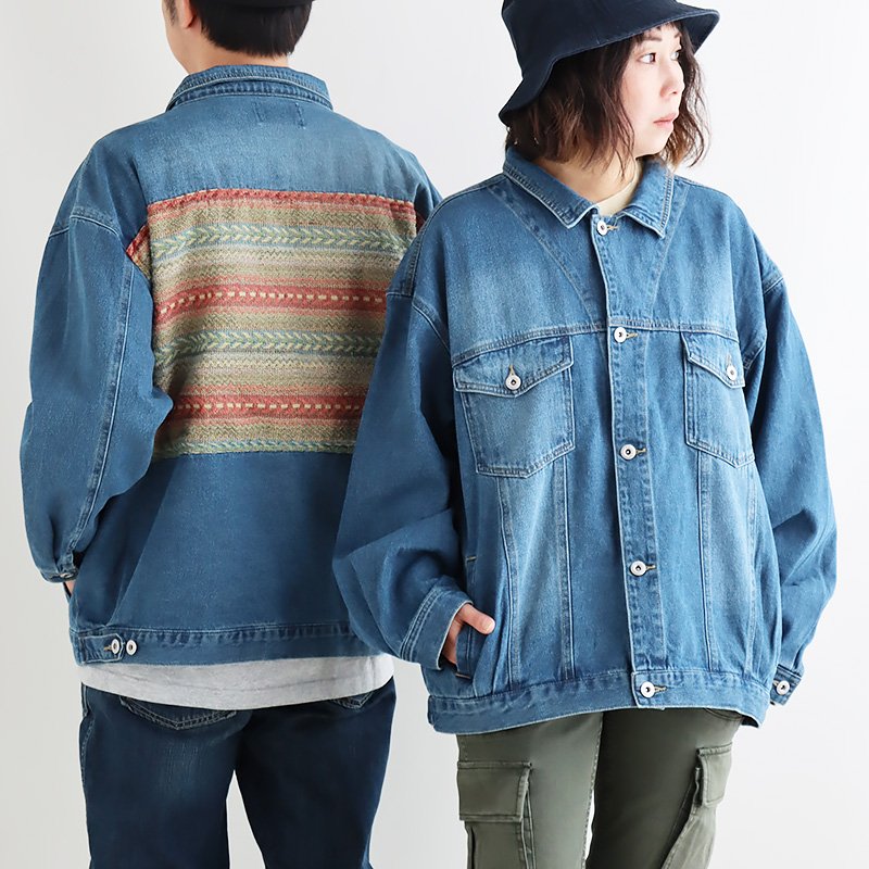 PATY Gジャン デニムジャケット レディース メンズ コットン 