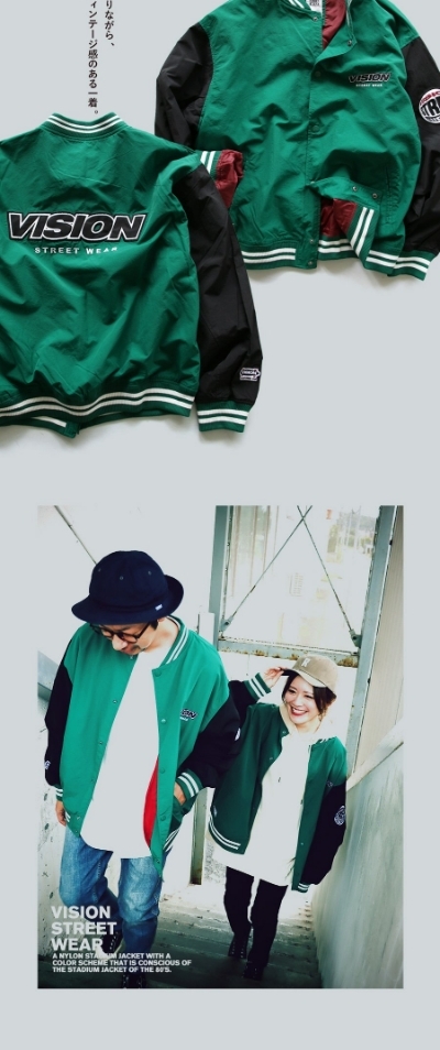 VISION STREET WEAR（ヴィジョンストリートウェア） スタジャン 