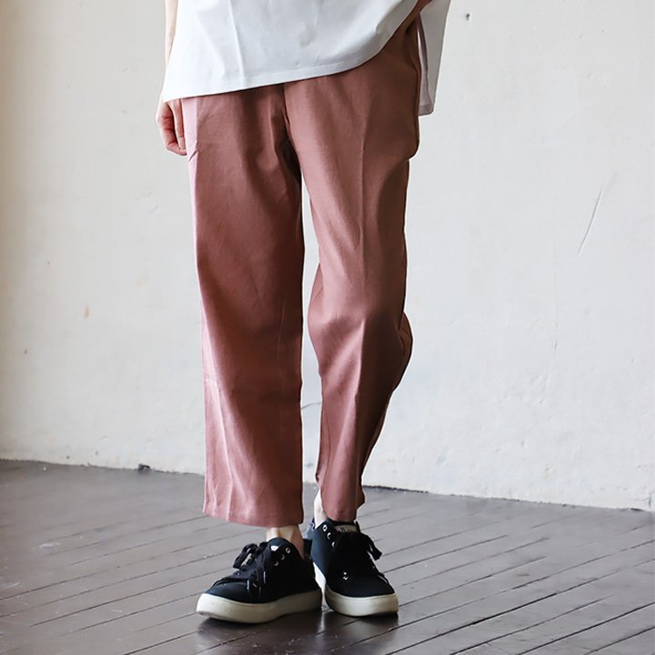 パンツ ワイドパンツ ストレート レディース 無地 接触冷感 ひんやり 涼しい 通気性 夏 夏服 ウエストゴム カジュアル PATY パティ | PATY | 03