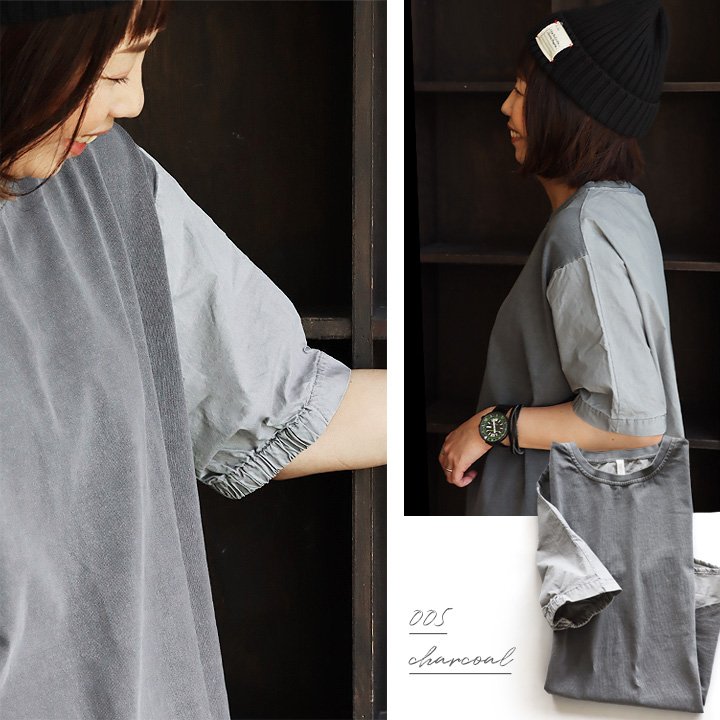 PATY Tシャツ 着やせ ワイド 五分袖 tシャツ 夏 レディース 異