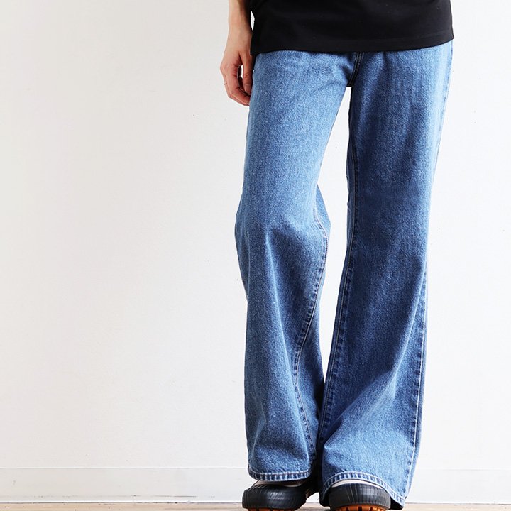 JOHNBULL ジョンブル デニム ワイド ワーク 綿100％ ボトムス JOHNBULL