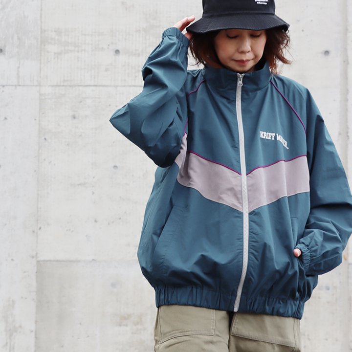 KRIFF MAYER クリフメイヤー トラックジャケット ジャケット 長袖 メンズ レディース 配色切り替え 異素材 パティ | KRIFF MAYER | 01