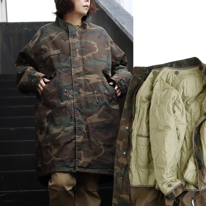 美品　Aigle エーグル　中綿ライナー付き　モッズコート　防寒　秋冬　36 AIGLE（エーグル）公式オンラインショップ