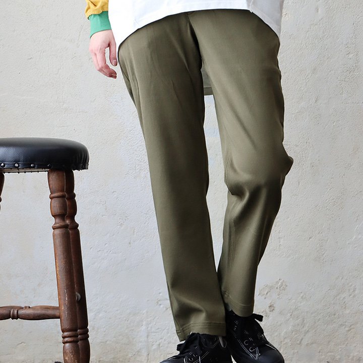 KRIFF MAYER クリフメイヤー テーパードパンツ メンズ レディース ストレッチ 伸縮性 動きやすい ツイル ウエストゴム パティ | KRIFF MAYER | 03