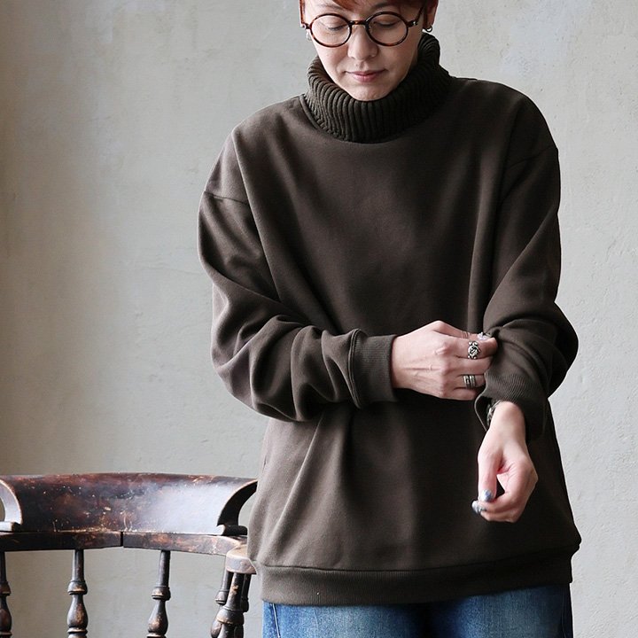 ヴィンテージ タートルネック スウェット DUBBLEWORKS（ダブルワークス） 】 タートルネックスウェット [ Turtle