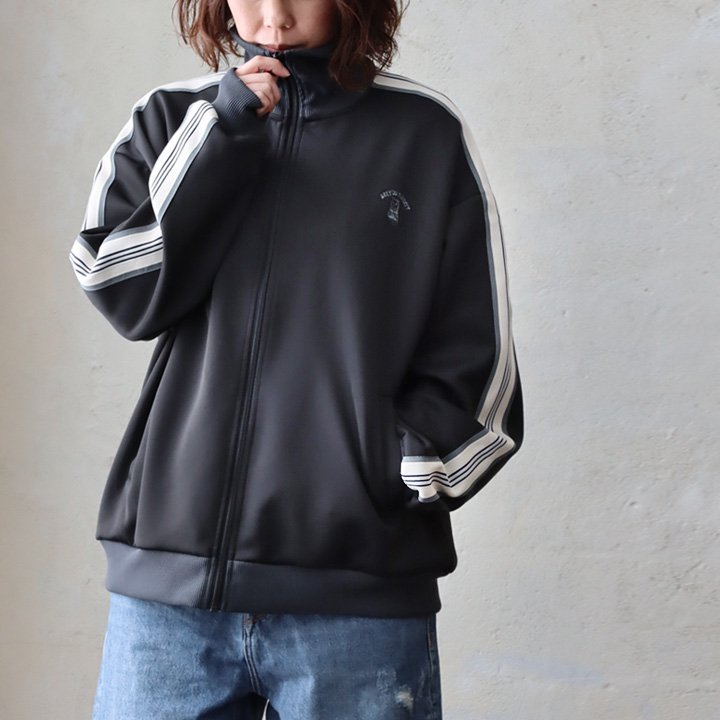 【激安】半額以下- 50%OFFの安い通販 メンズ 長袖 ジャージ PATY レディース 配色 ハイネック ワイド ジャケット・アウター