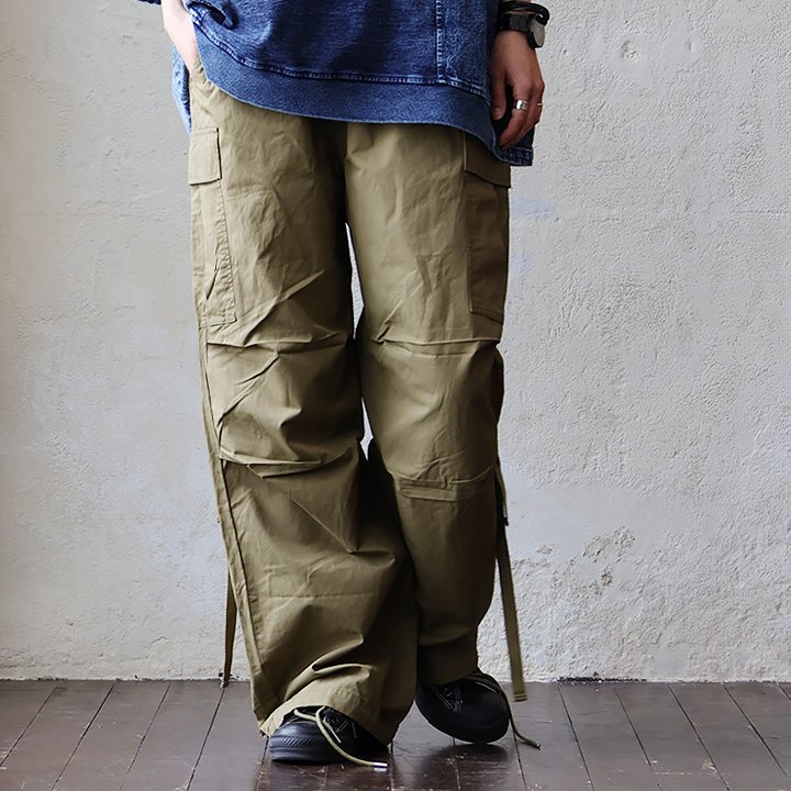 PATY カーゴパンツ M-65 ワイド ストレート メンズ レディース 