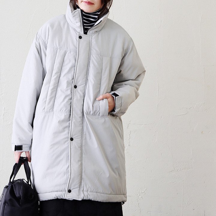 PATY コート 中綿コート ジャケット レディース ハイネック ミドル丈