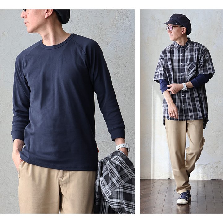 KRIFF MAYER クリフメイヤー Tシャツ カットソー 7分袖 メンズ レディース クルーネック コットン リップル 伸縮性 袖リブ パティ | KRIFF MAYER | 05
