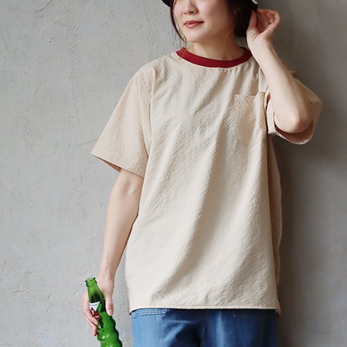 涼しい tシャツ 五分袖 メンズ レディース ストレッチ ドライ uvカット 夏 軽い 薄手 すっきり 着痩せ ポケット パティ (メール便50) | PATY | 04