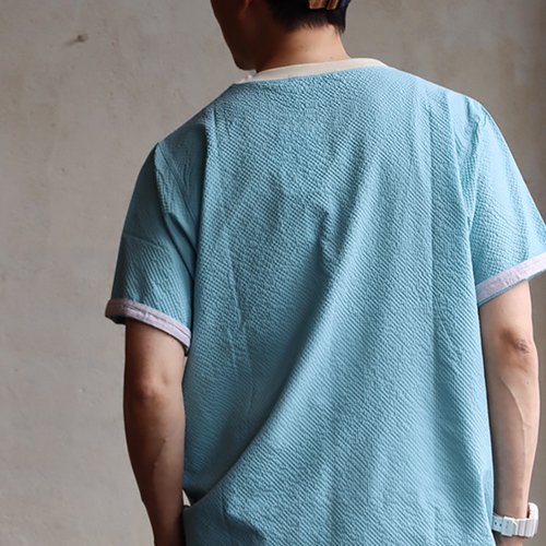 涼しい tシャツ 五分袖 メンズ レディース ストレッチ ドライ uvカット 夏 軽い 薄手 すっきり 着痩せ ポケット パティ (メール便50) | PATY | 10
