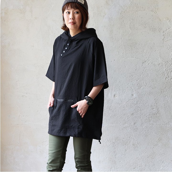 PATY 涼しい シャツ パーカー メンズ レディース ロング ワイド