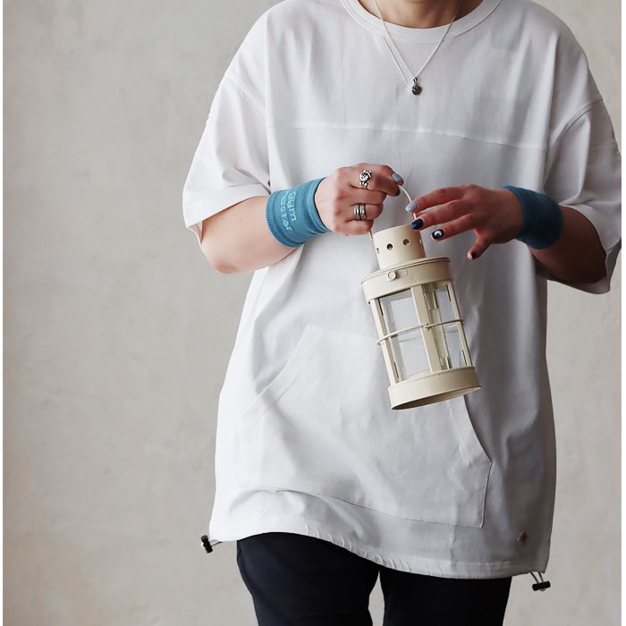 tシャツ レディース メンズ 半袖 五分袖 夏 綿100％ USA コットン しっかり 丈夫 すっきり 着やせ ワイド 冷感 涼しい PATY パティ (メール便50) | PATY | 05