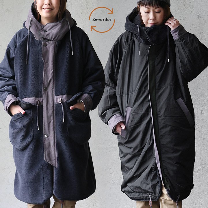 PATY コート ロングコート ミリタリー レディース ロング丈