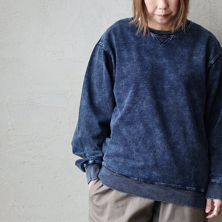 PATY スウェット トレーナー 長袖 メンズ レディース クルーネック V