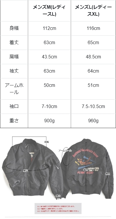 AVIREX アビレックス フライトジャケット MA-1 メンズ レディース
