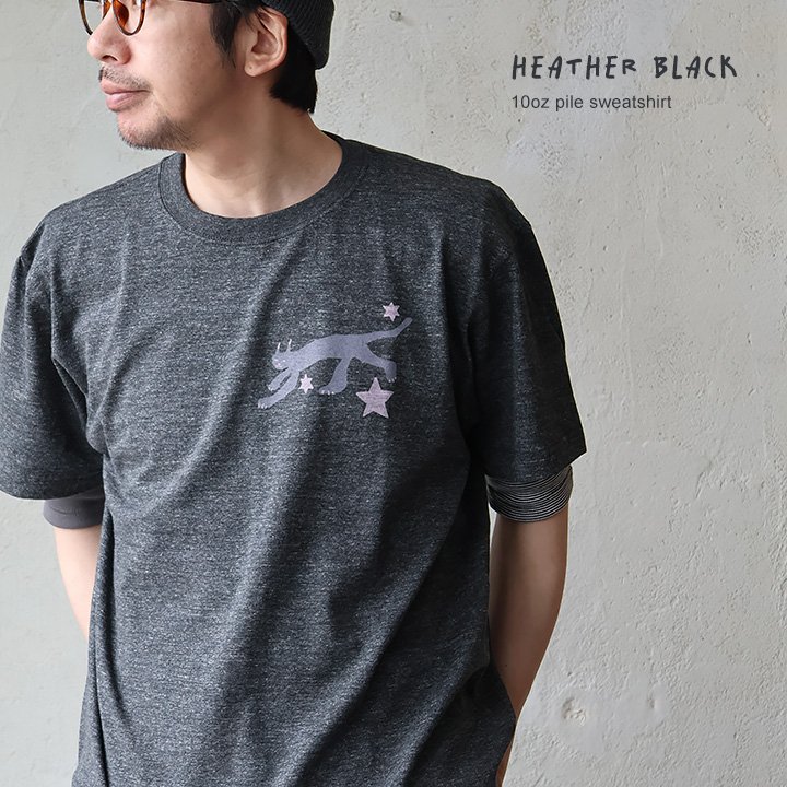 tシャツ 半袖 メンズ レディース しっかり 丈夫 コットン 綿100％ カジュアル やまねこ 星座 国内プリント BLUETO ブルート (メール便50) | PATY | 02