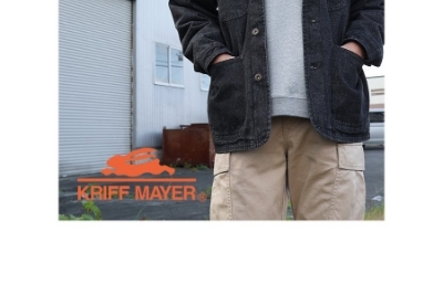 KRIFF MAYER（クリフメイヤー） カバーオール デニムジャケット メンズ