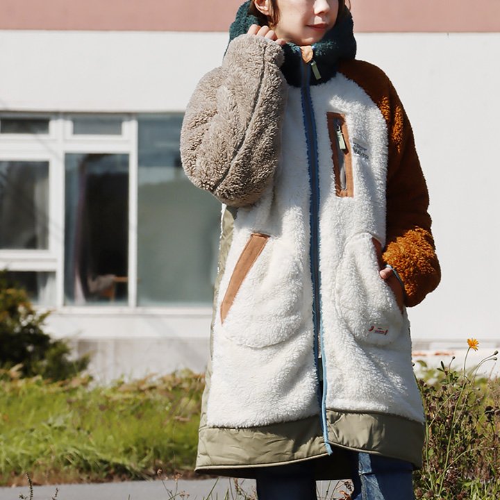 PATY KRIFF MAYER クリフメイヤー ボア ロング コート ジャケット