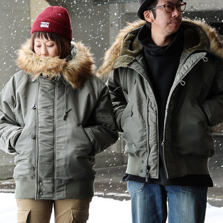 PATY フライトジャケット N-2B メンズ レディース ナイロン