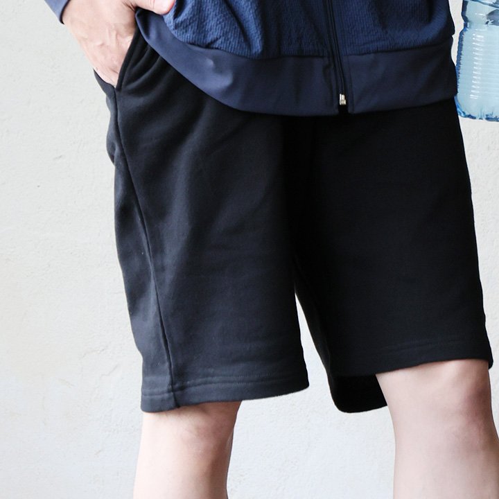 ハーフパンツ パンツ ショーツ レディース メンズ 裏毛 スウェット スウェットパンツ ストレッチ 柔らかい 軽い 吸水 TOneontoNE トーン | PATY | 02