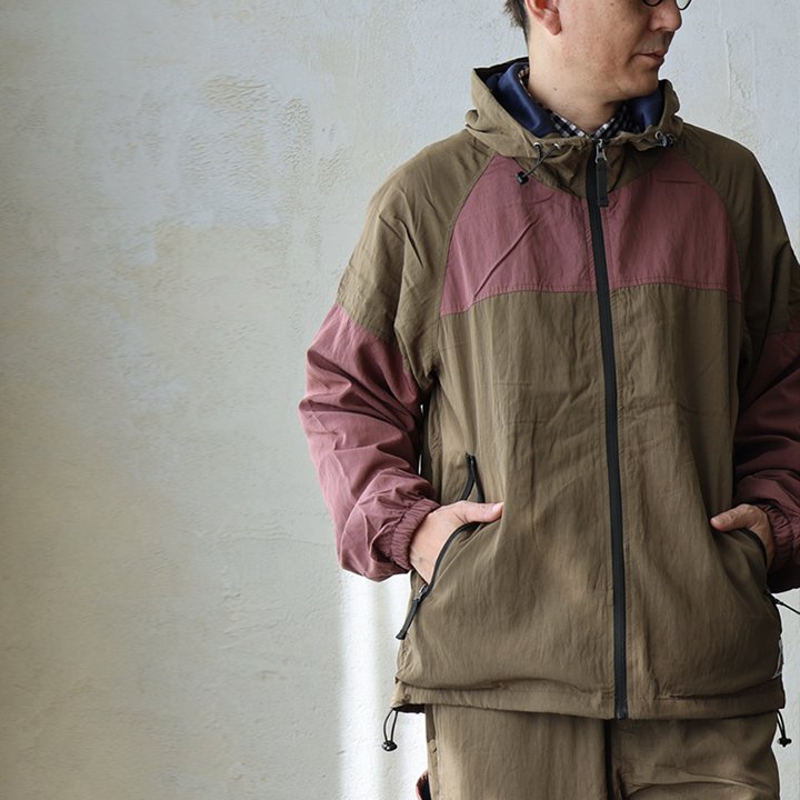 gym master ジムマスター マウンテンパーカー マンパー 長袖 スタンドネック メンズ レディース 配色 裏地付き メッシュ 軽い 袖ゴム パティ | PATY | 02