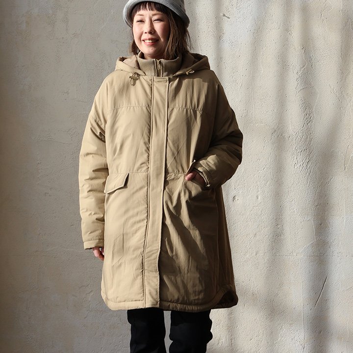 PATY モンスターパーカー アウター レディース フード付き お尻隠れる