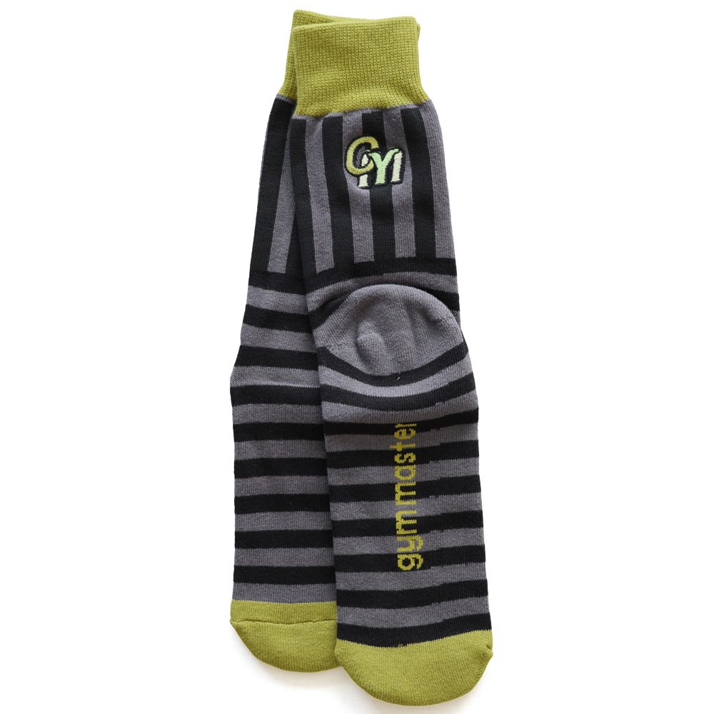 靴下 くつ下 ソックス 足首 クルーソックス メンズ レディース ロゴ刺繍 配色 ストライプ ボーダー リブ 裏パイル パティ | PATY | 03